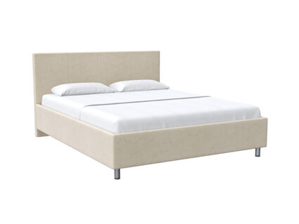 Кровать Димакс Джеффер New с подъемным механизмом 140х190 велюр Velutto 01 уцененная 256