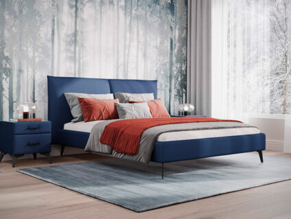 Кровать Сонум Dakota Микровелюр Кофе 256