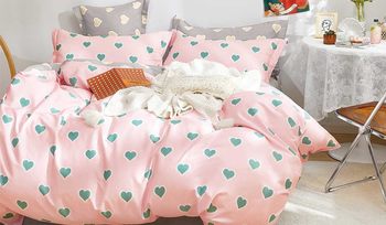 Комплект постельного белья розовое Tango TPIG4-1475