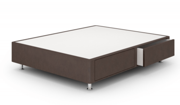 Кровать Коричневые Lonax Box Drawer 1 ящик (эконом)