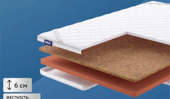 Матрас по распродаже Мистер Слип Лайфсон Велнесс хард кокос микс уцененный