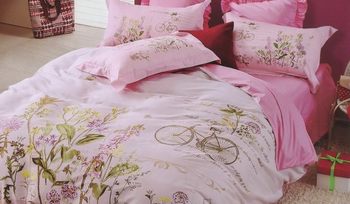 Комплект постельного белья розовое Tango TS-12